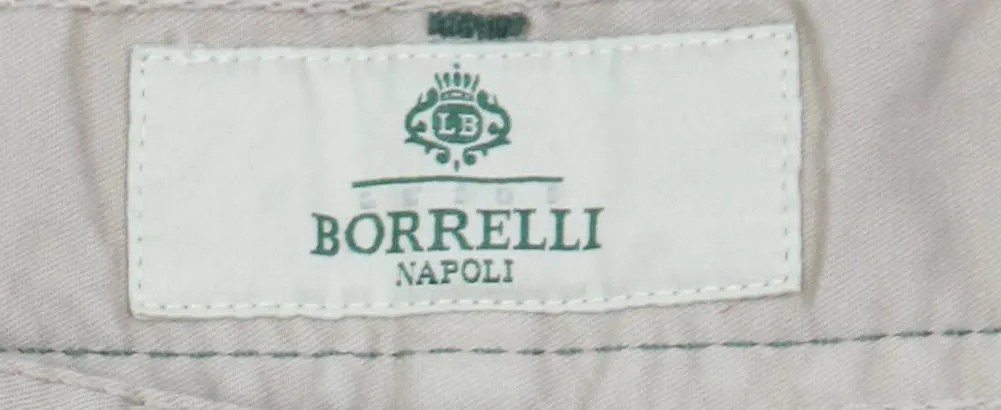 Luigi Borrelli Beige Pants - 33 US / 49 EU