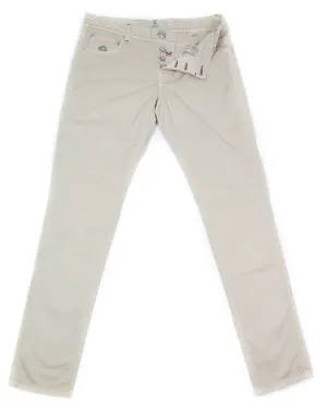 Luigi Borrelli Beige Pants - 36 US / 52 EU