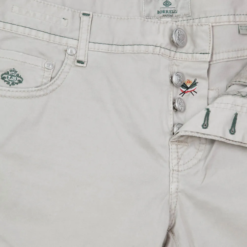 Luigi Borrelli Beige Pants - 40 US / 56 EU
