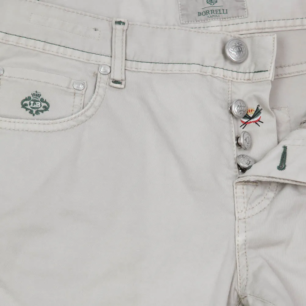 Luigi Borrelli Beige Pants - 42 US / 58 EU