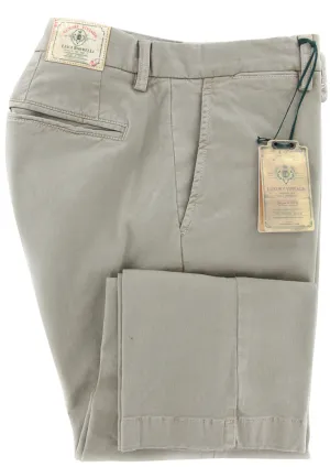 Luigi Borrelli Beige Pants – Size: 36 US / 52 EU