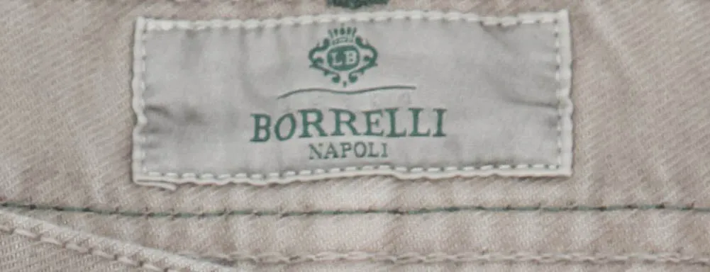 Luigi Borrelli Light Brown Pants - 38 US / 54 EU