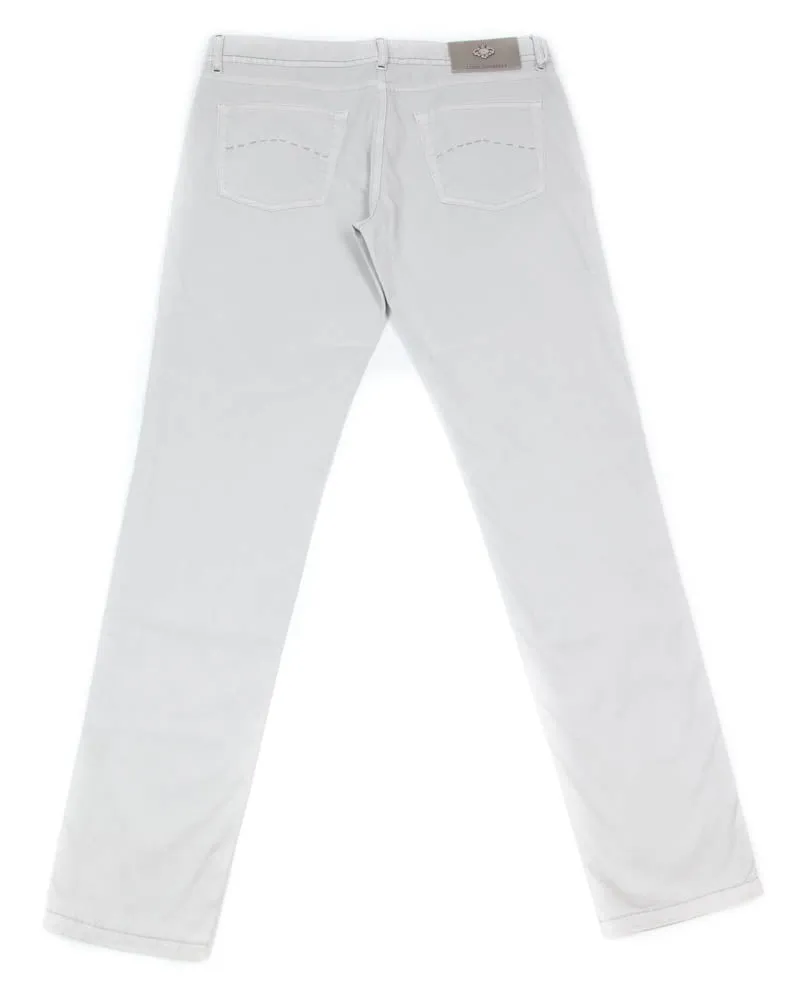 Luigi Borrelli Light Gray Pants - 33 US / 49 EU