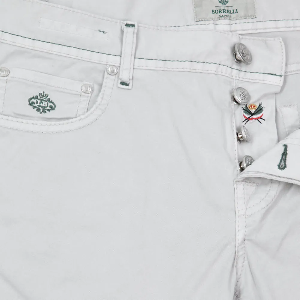 Luigi Borrelli Light Gray Pants - 33 US / 49 EU