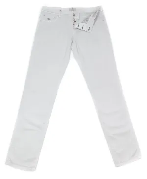 Luigi Borrelli Light Gray Pants - 33 US / 49 EU