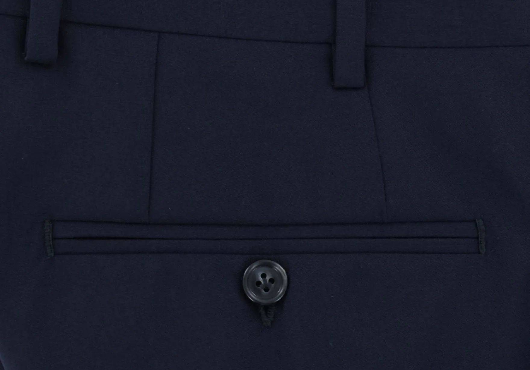Luigi Borrelli Midnight Navy Blue Pants