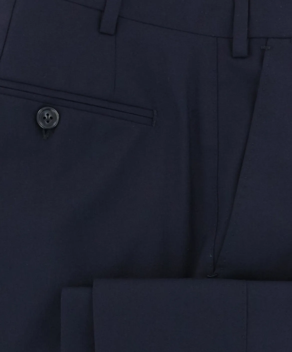 Luigi Borrelli Midnight Navy Blue Pants