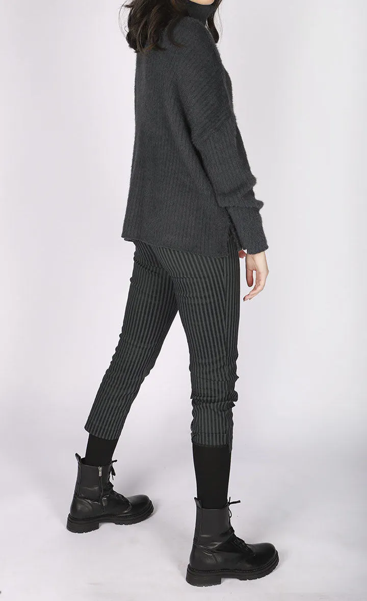 Luukaa Striped Lycra Pant