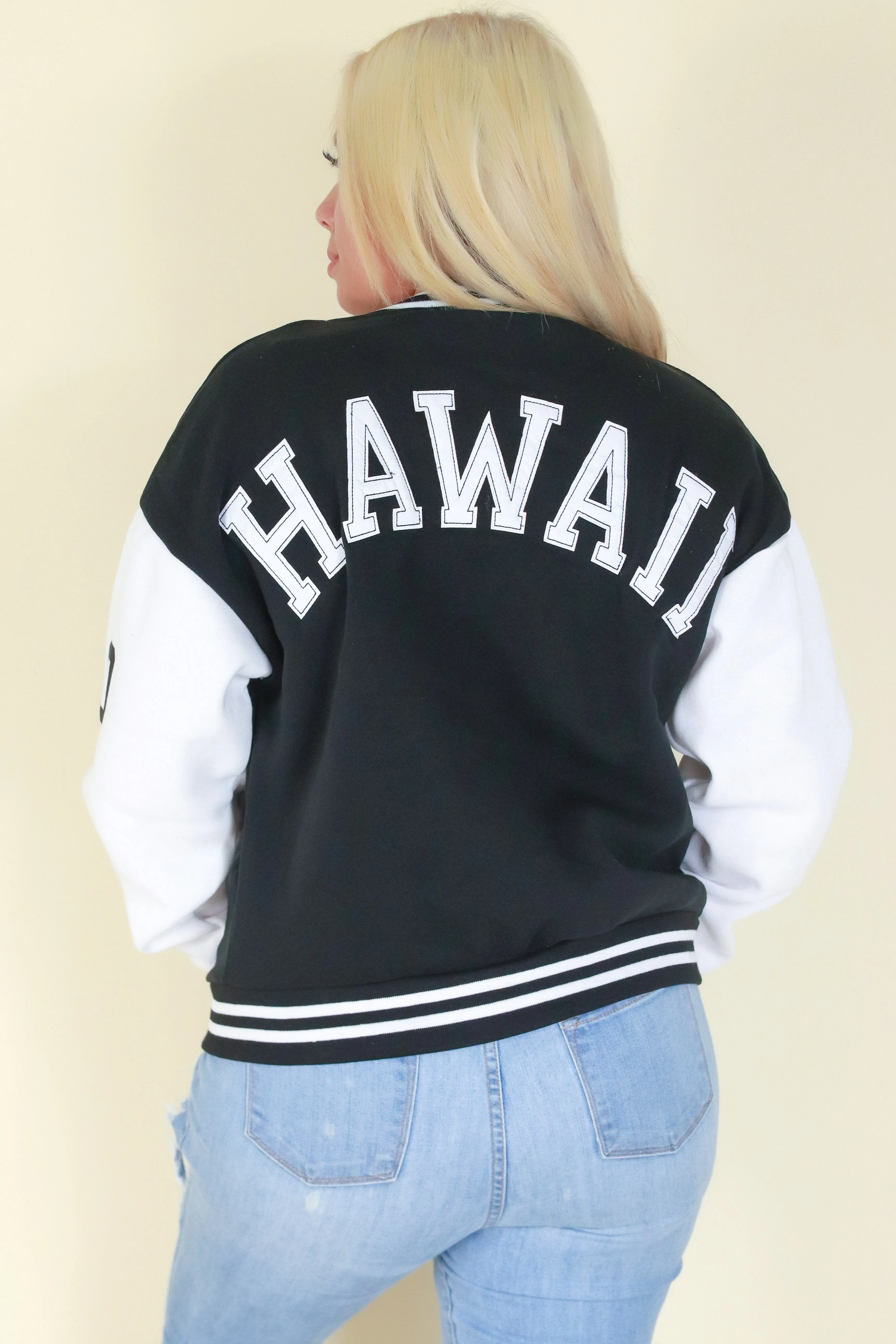 MADE IN HAWAII VARSITY JACKET