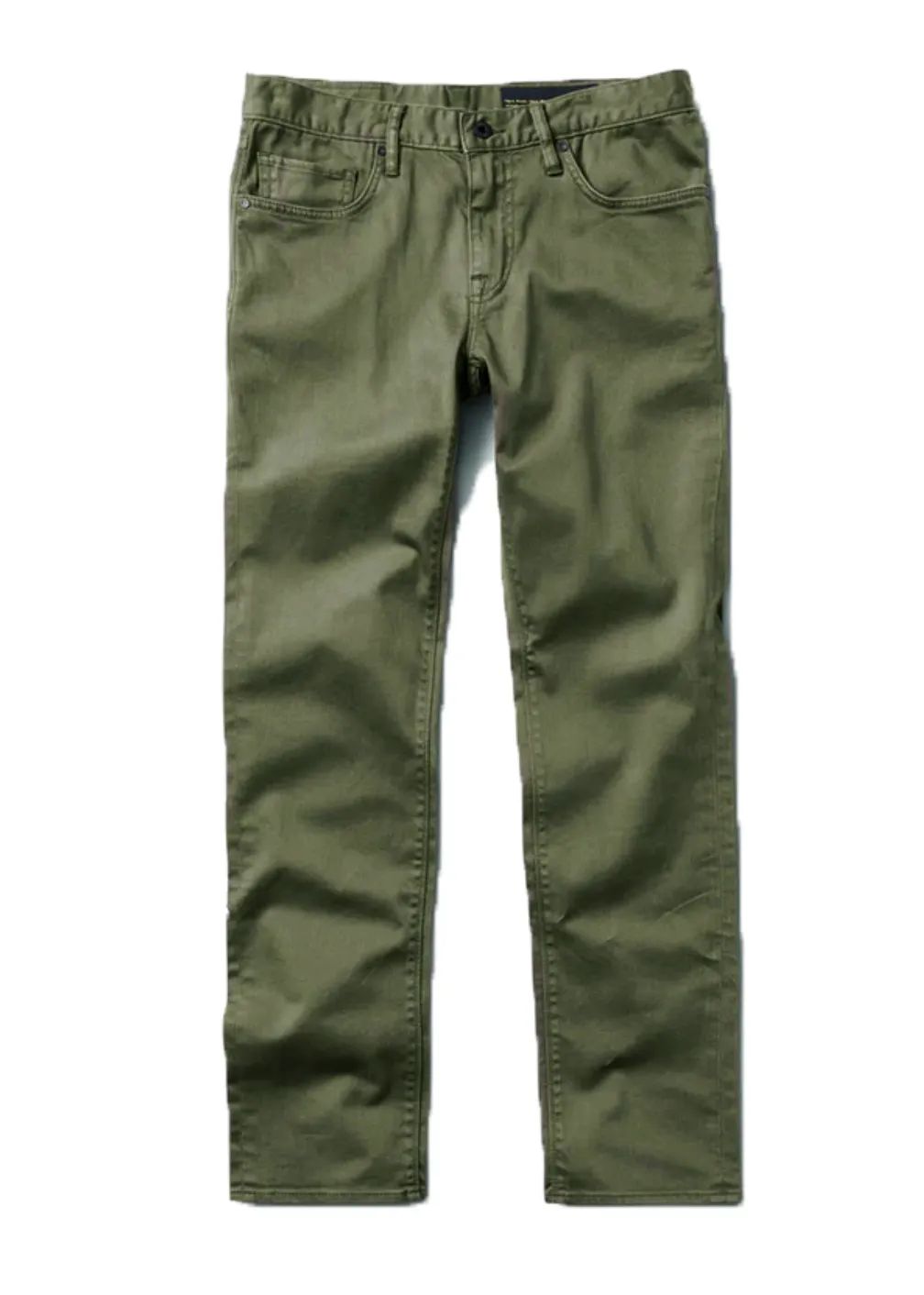 Men's Roark HWY 133 5-Pocket Slim Straight Fit Twill Jeans - Military