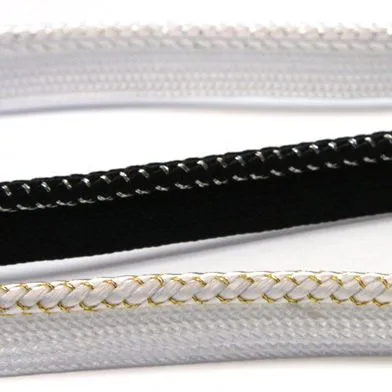 Metallic Piping #3 Gold & Black