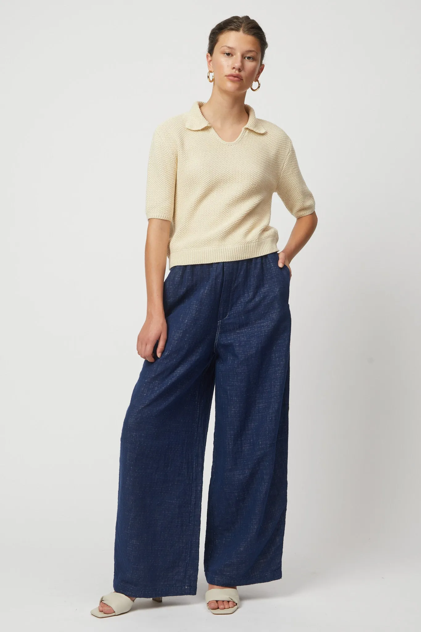 Mikia Pant In Denim