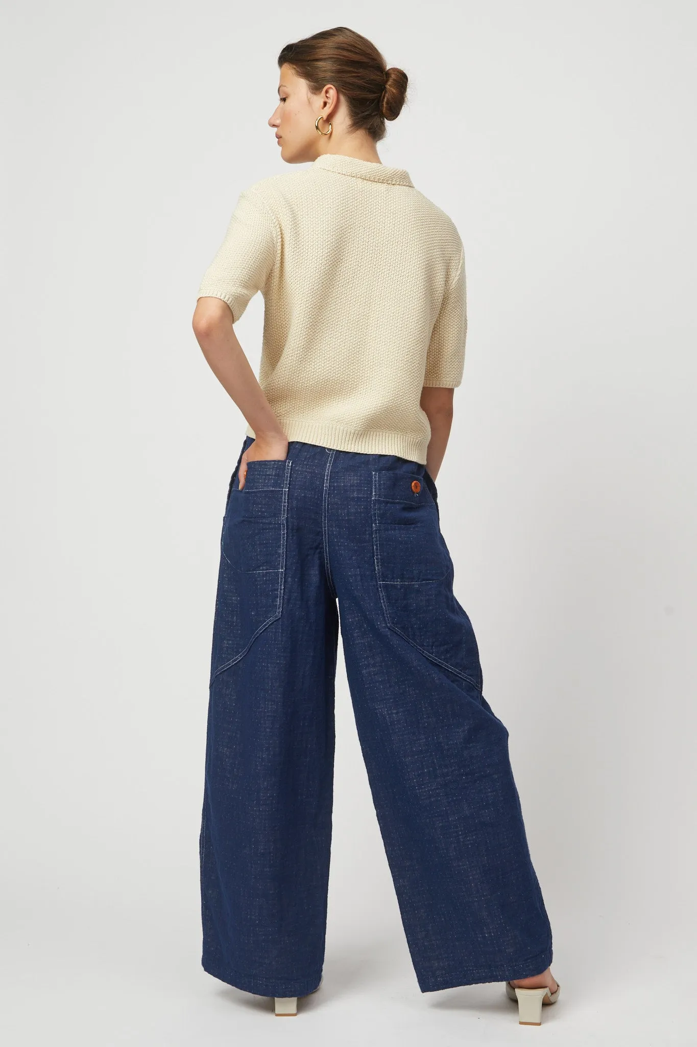 Mikia Pant In Denim