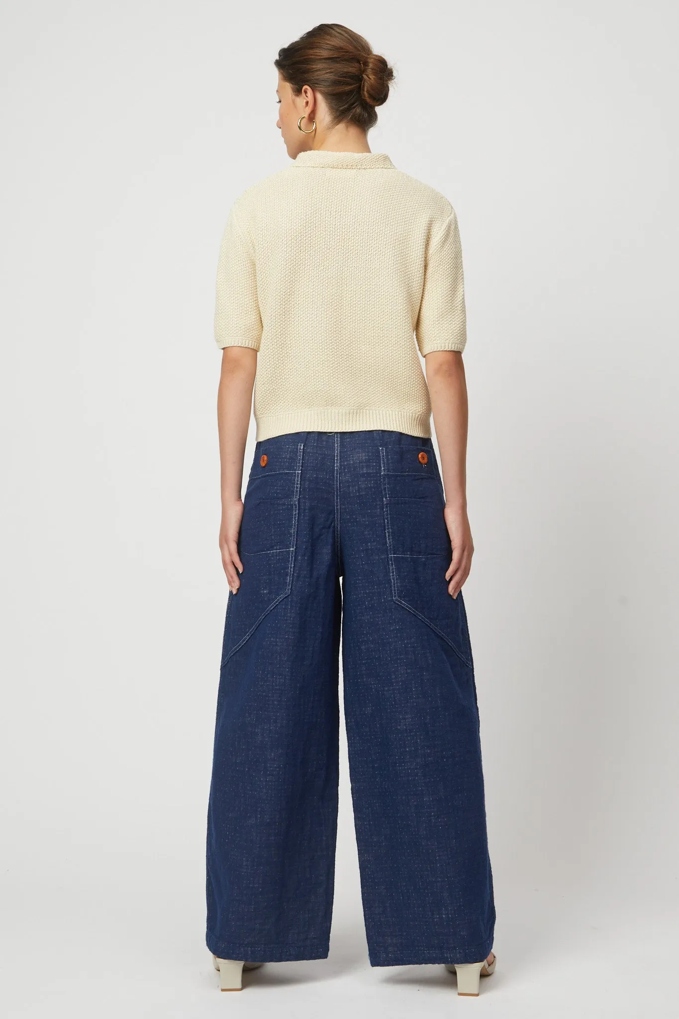 Mikia Pant In Denim
