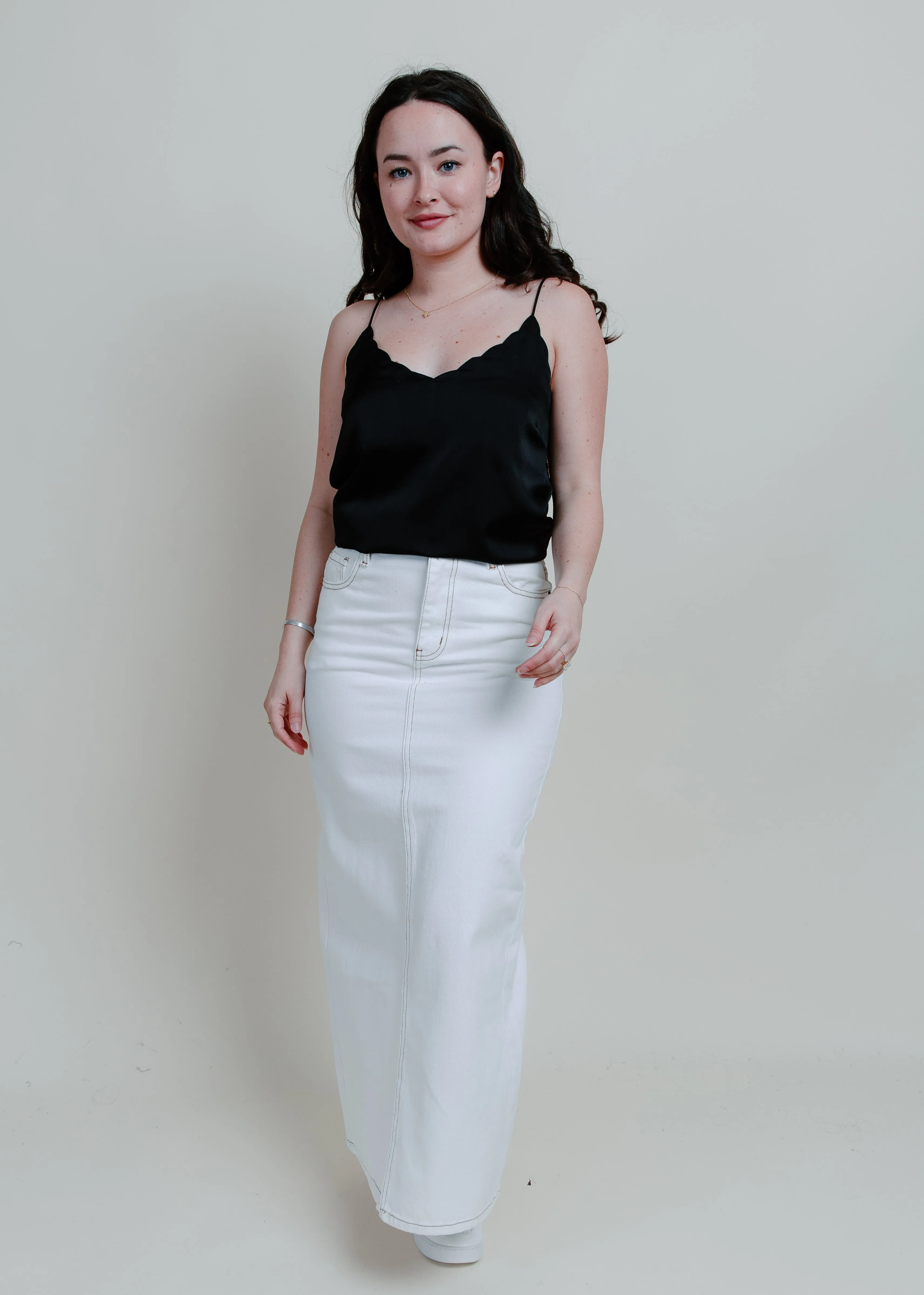 Miley Denim Midi Skirt