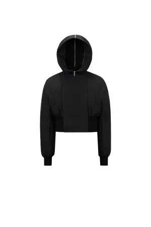 MONCLER   RICK OWENS | ALICE HOODED SHORT DOWN JACKET