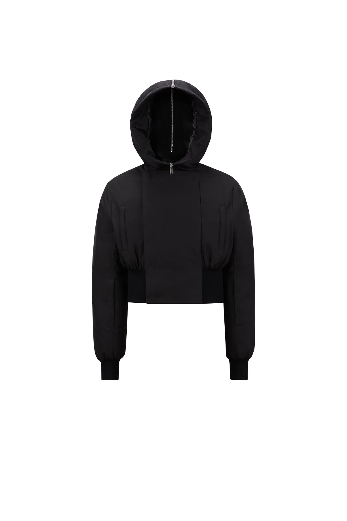 MONCLER   RICK OWENS | ALICE HOODED SHORT DOWN JACKET