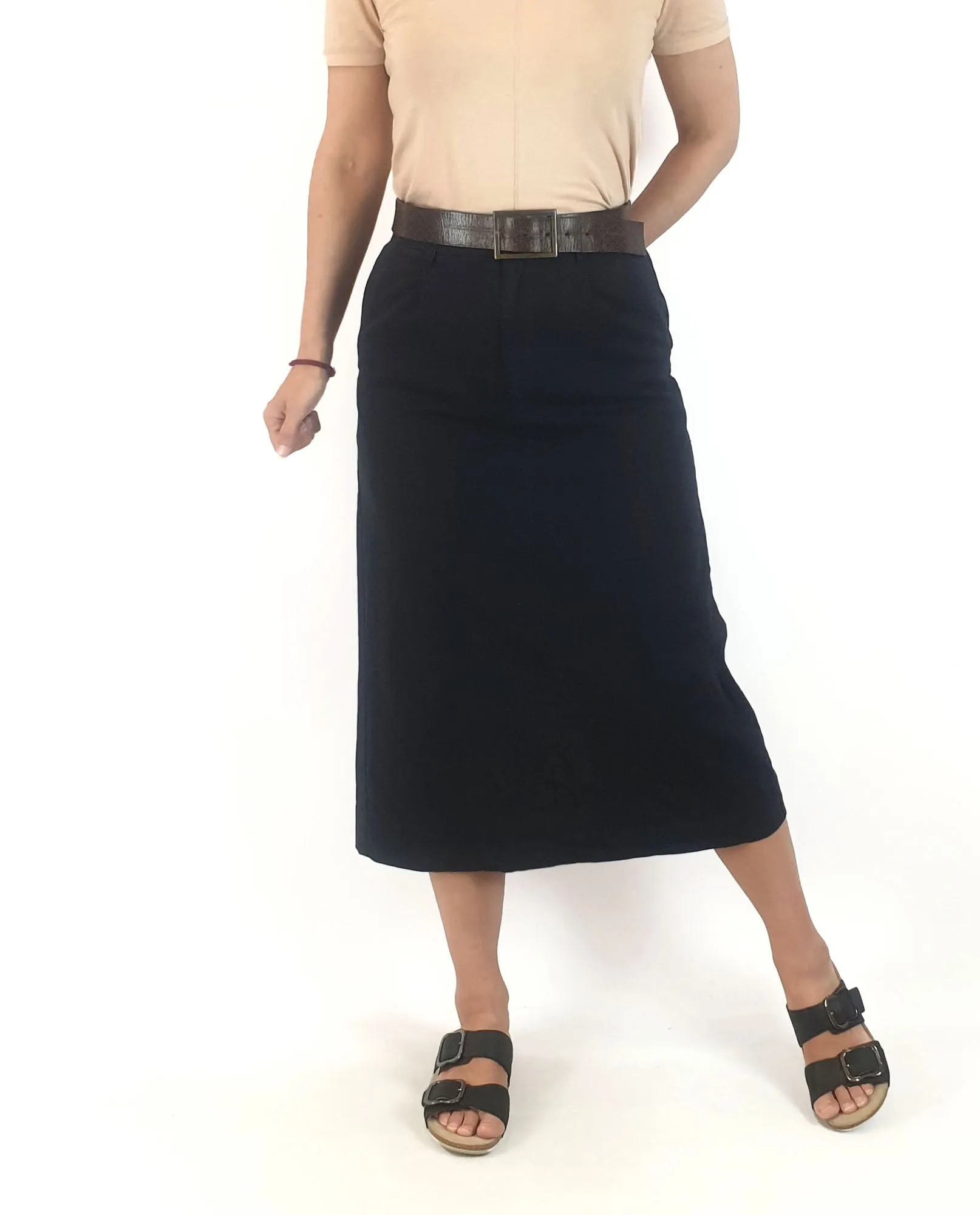 Nancybird leather belt size ML
