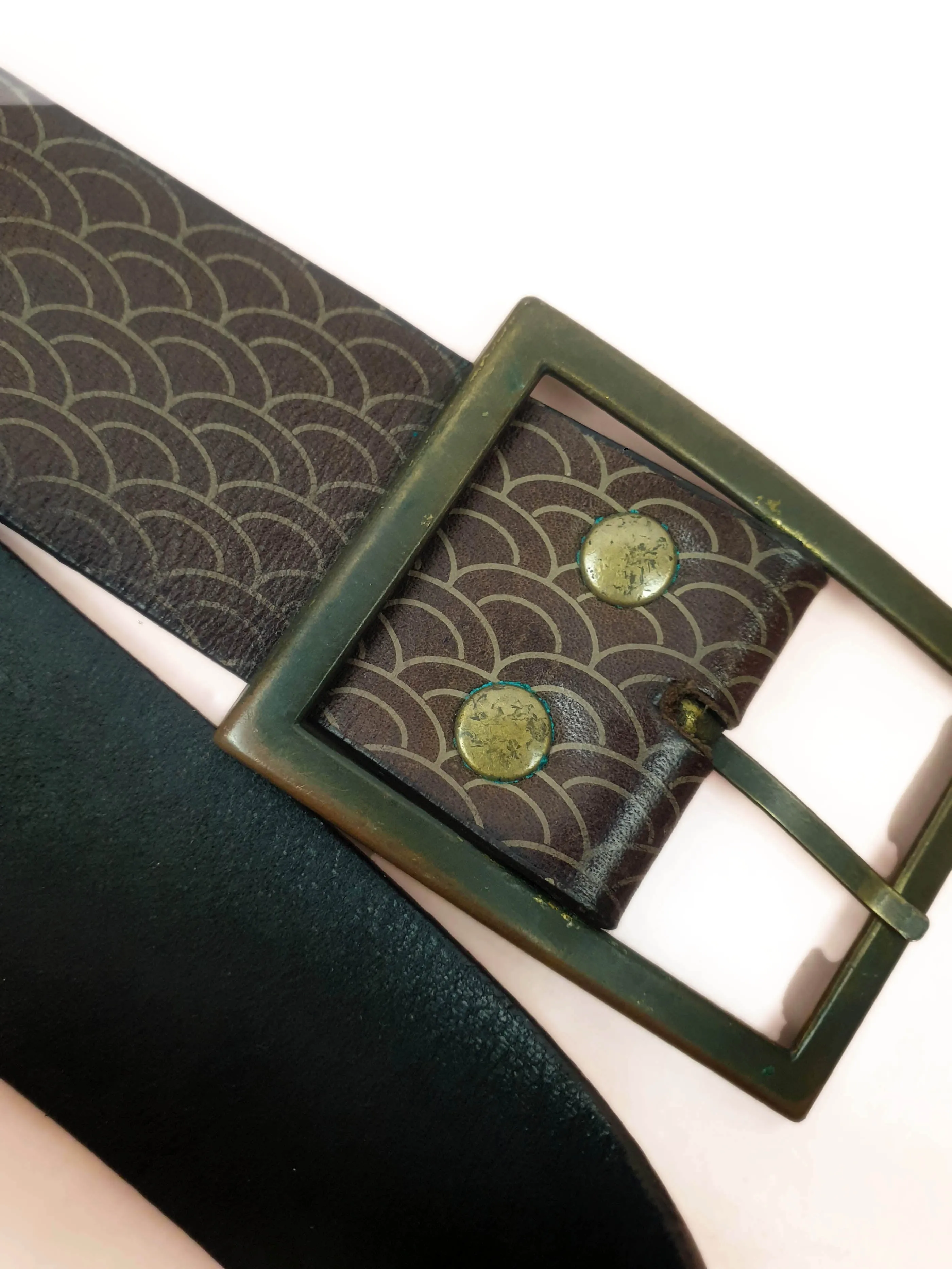 Nancybird leather belt size ML