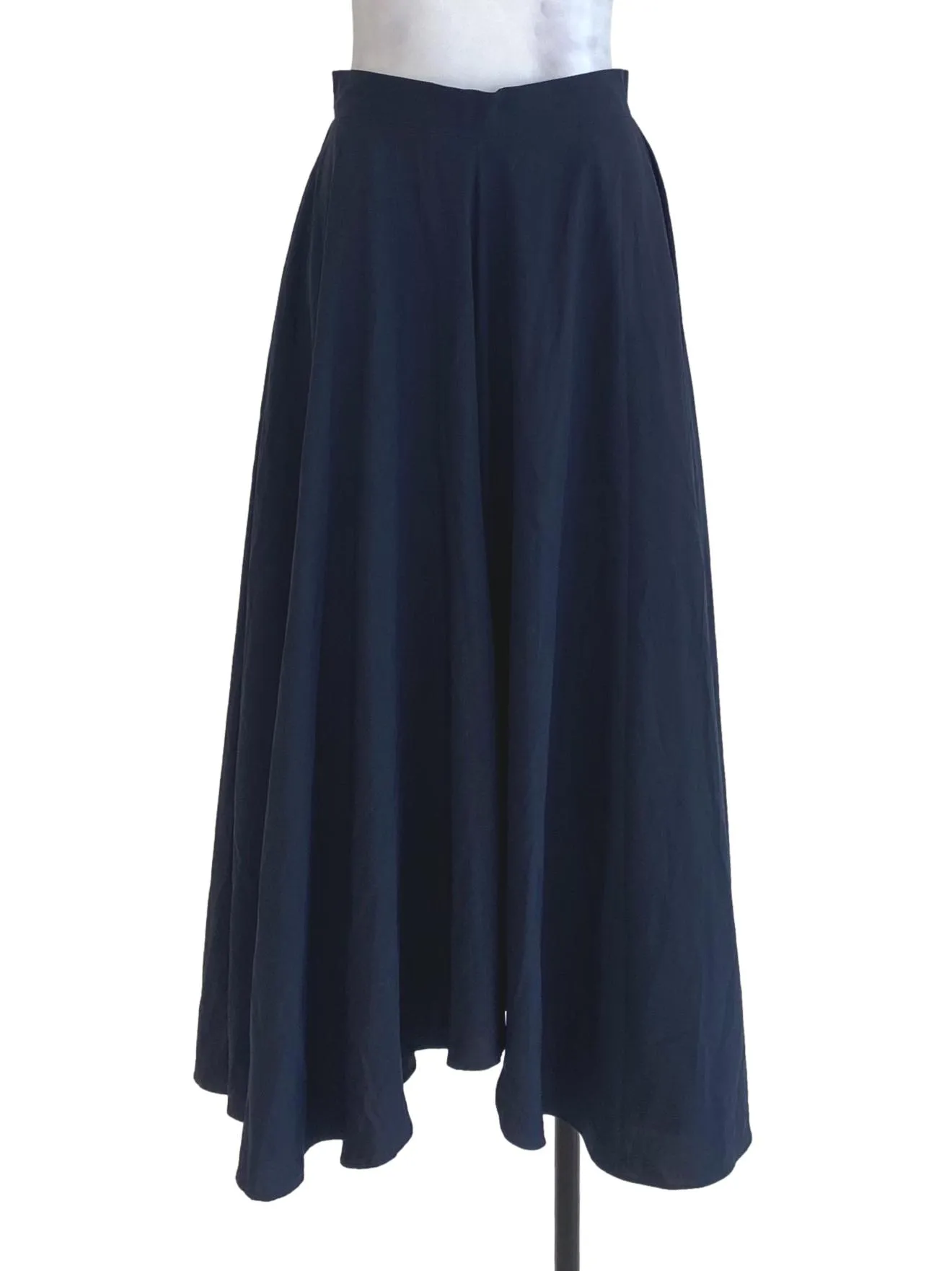 Navy Blue Plain Palazzo