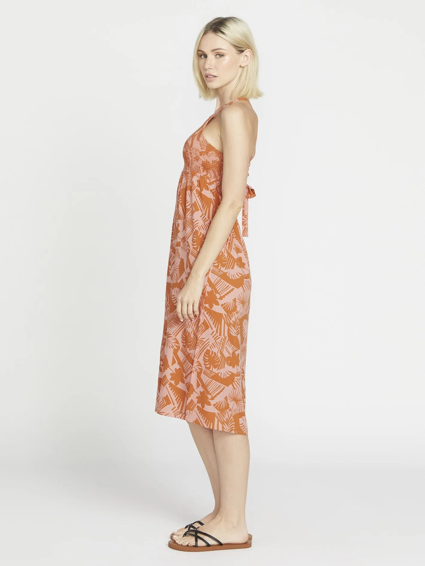Off Tropic Kleid - Burnt Sienna
