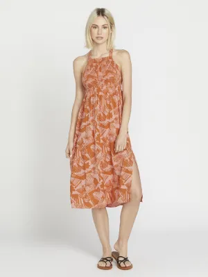 Off Tropic Kleid - Burnt Sienna