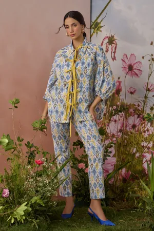 Oversize Sapphire Co-ord Set