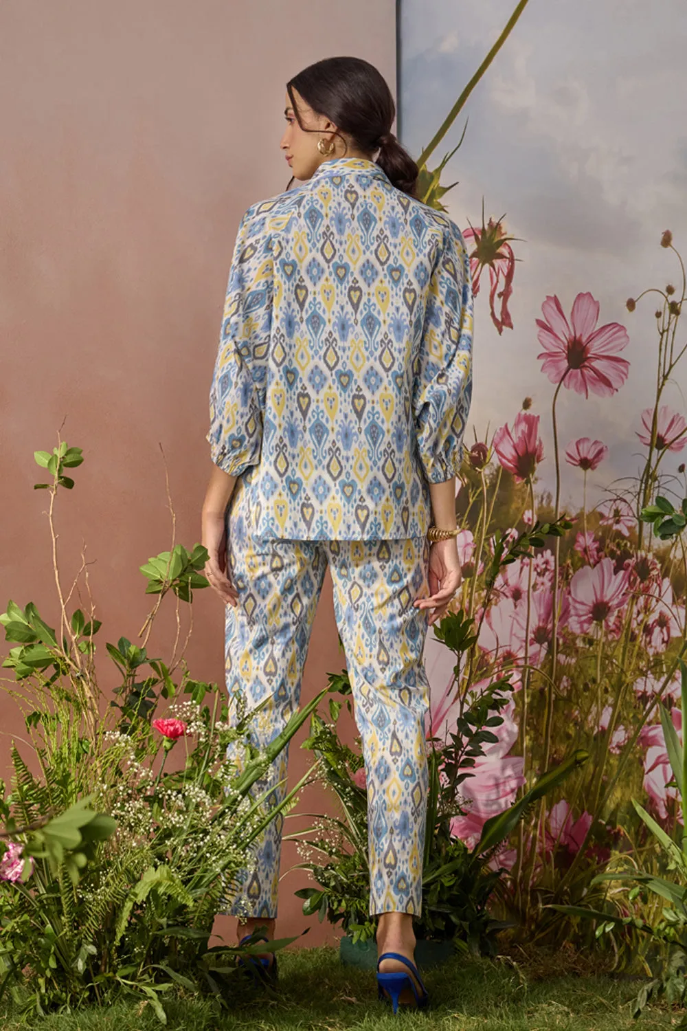 Oversize Sapphire Co-ord Set