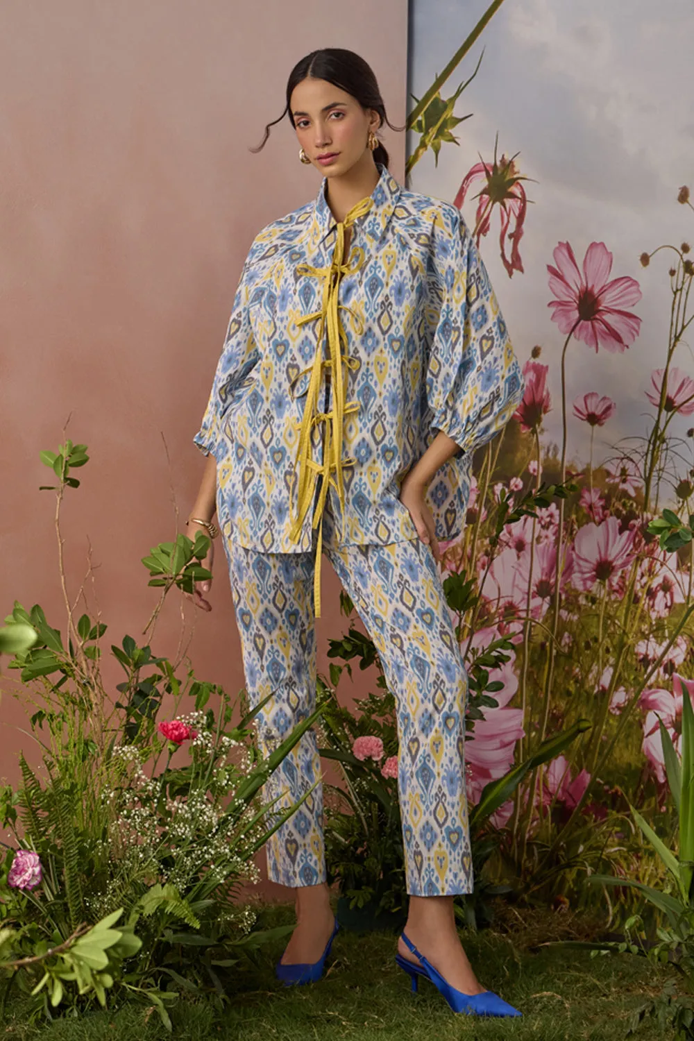 Oversize Sapphire Co-ord Set