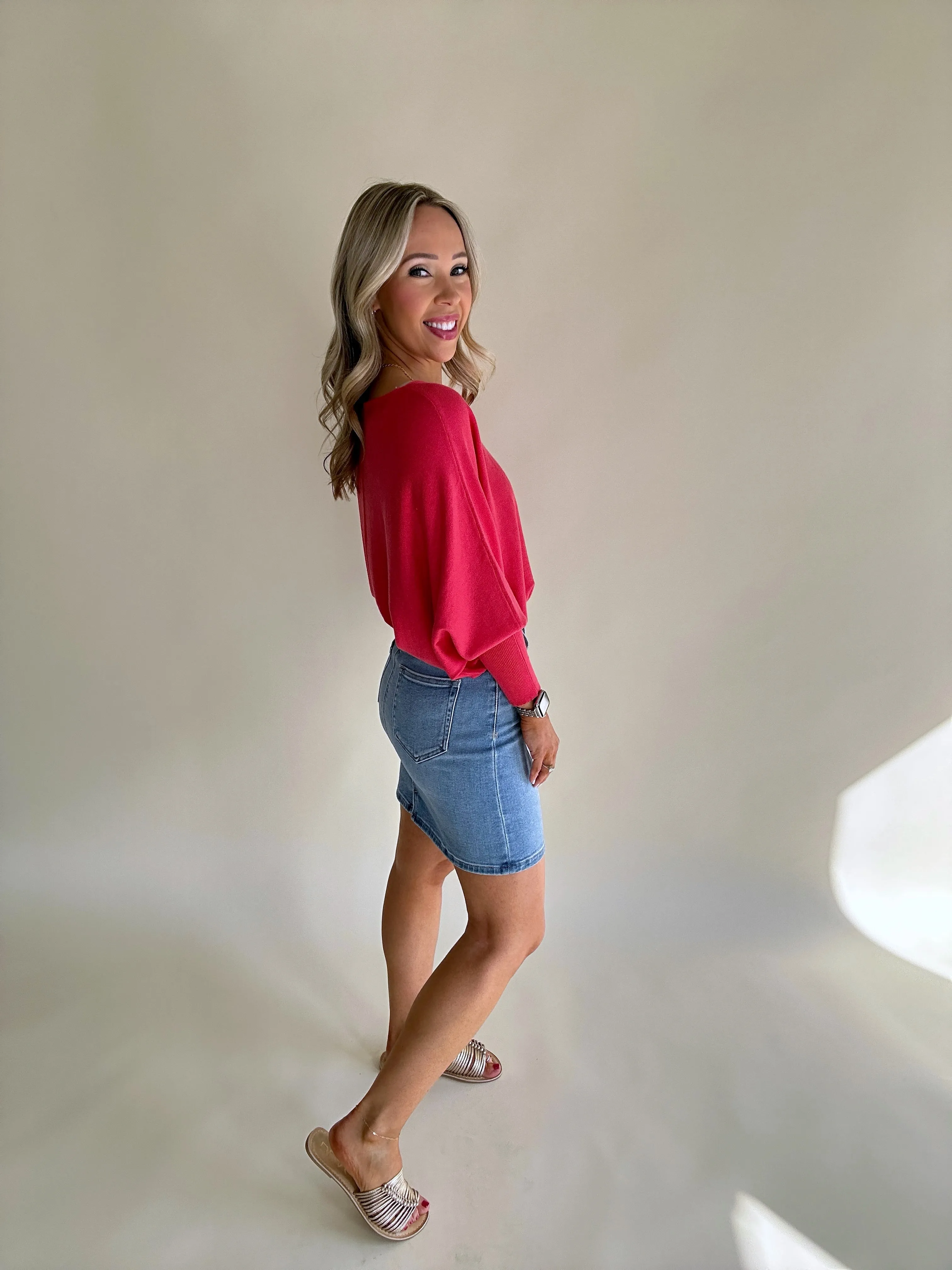 Peyton Denim Mini Skirt