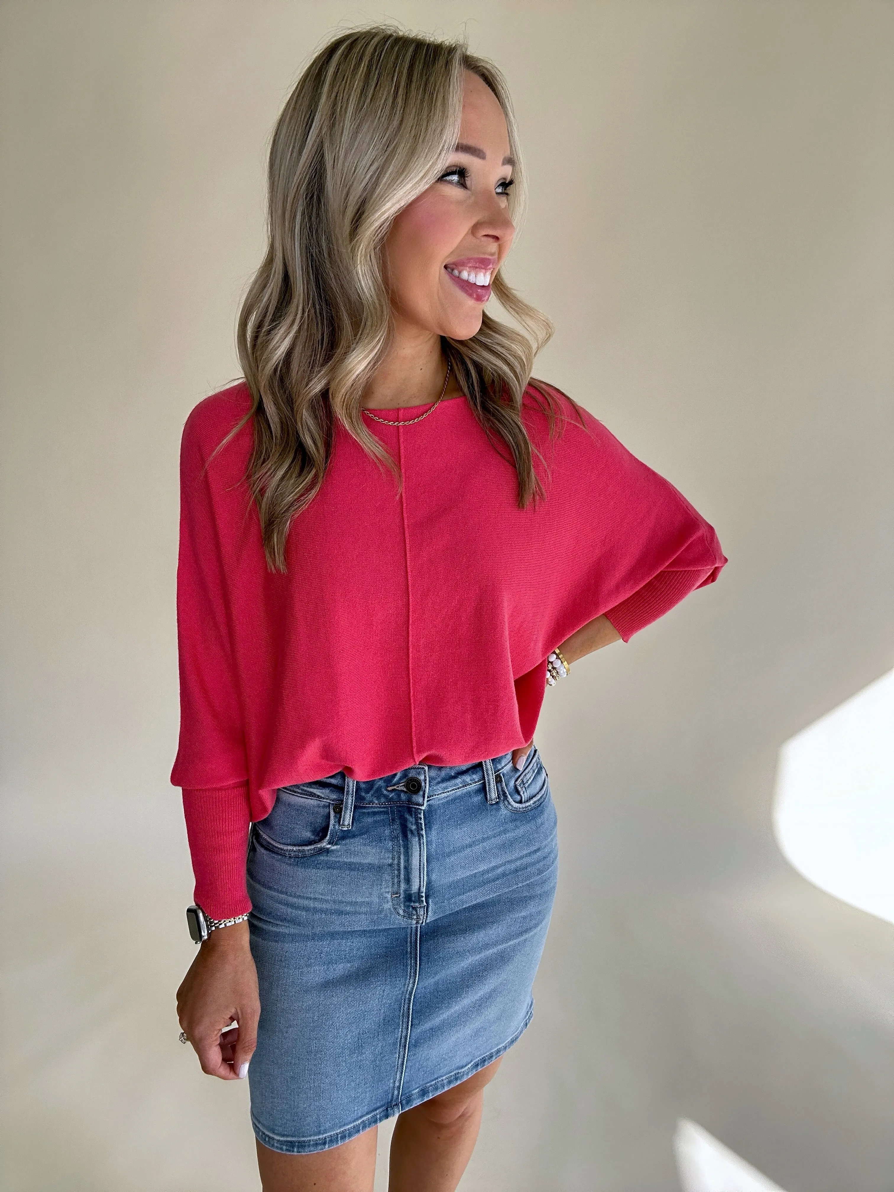 Peyton Denim Mini Skirt