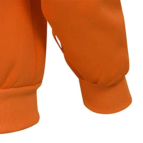 Pioneer V1060350 High Visibility Safety Hoodie, Polyester Fleece