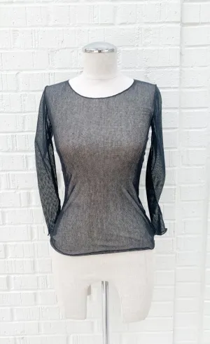 Porto Diva Sheer Mesh Tee