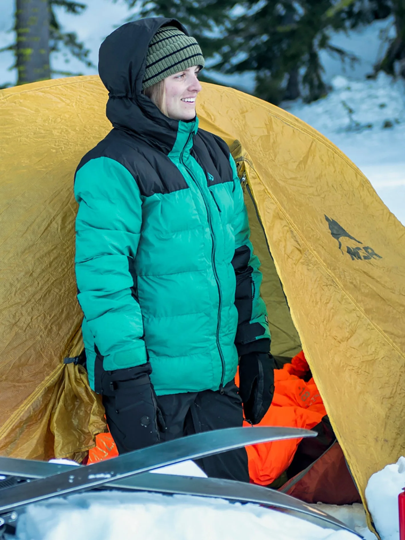 Puffleup Jacke - VIBRANT GREEN