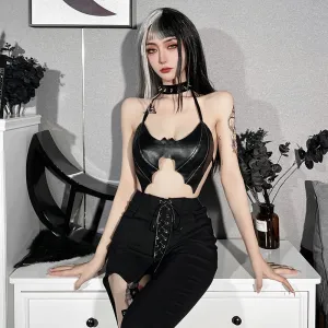 Punk Bat Halter Sling  yc28103