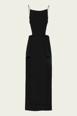 Rayzel Dress in Black
