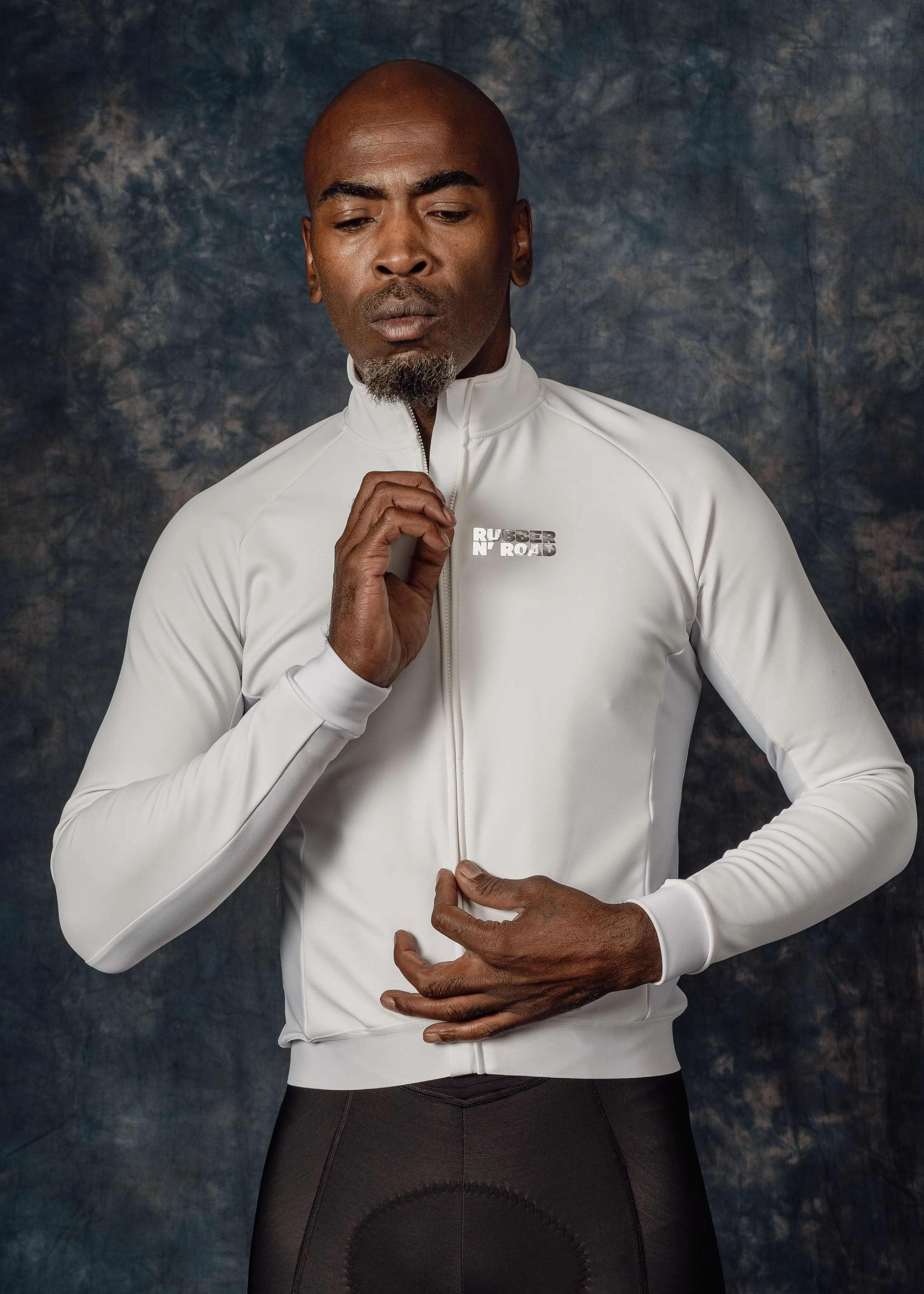 Rebel Hybrid Jacket - White / Chrome