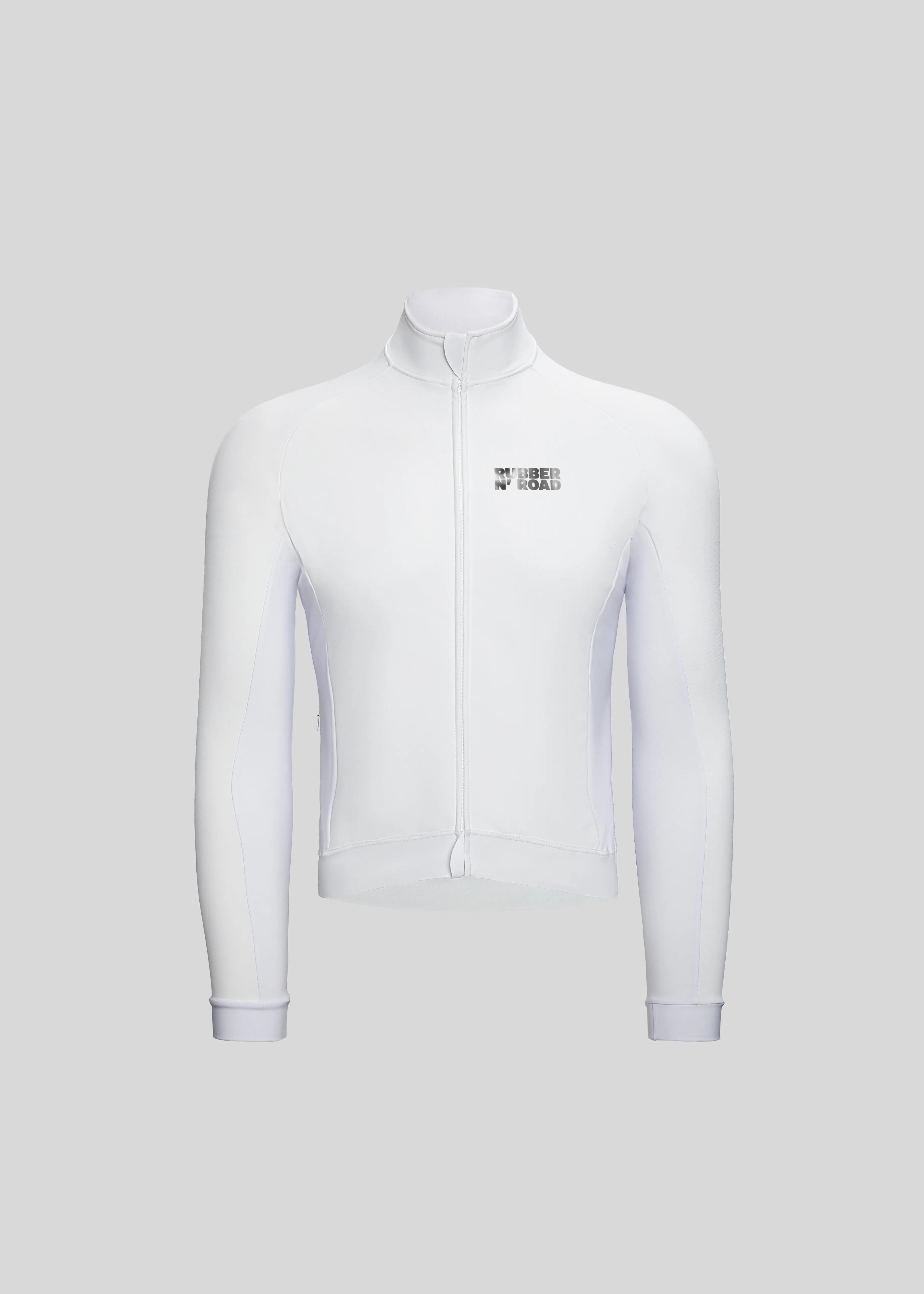 Rebel Hybrid Jacket - White / Chrome