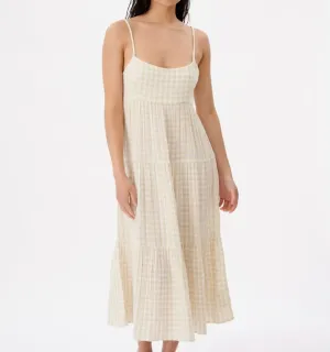 Rip Curl Premium Surf Check Midi Dress