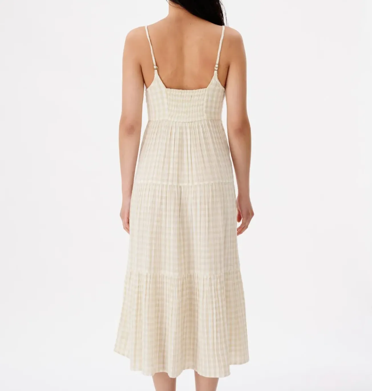Rip Curl Premium Surf Check Midi Dress