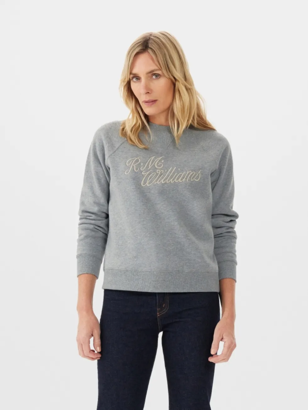 RM Williams R.M.W Womens Script Crew