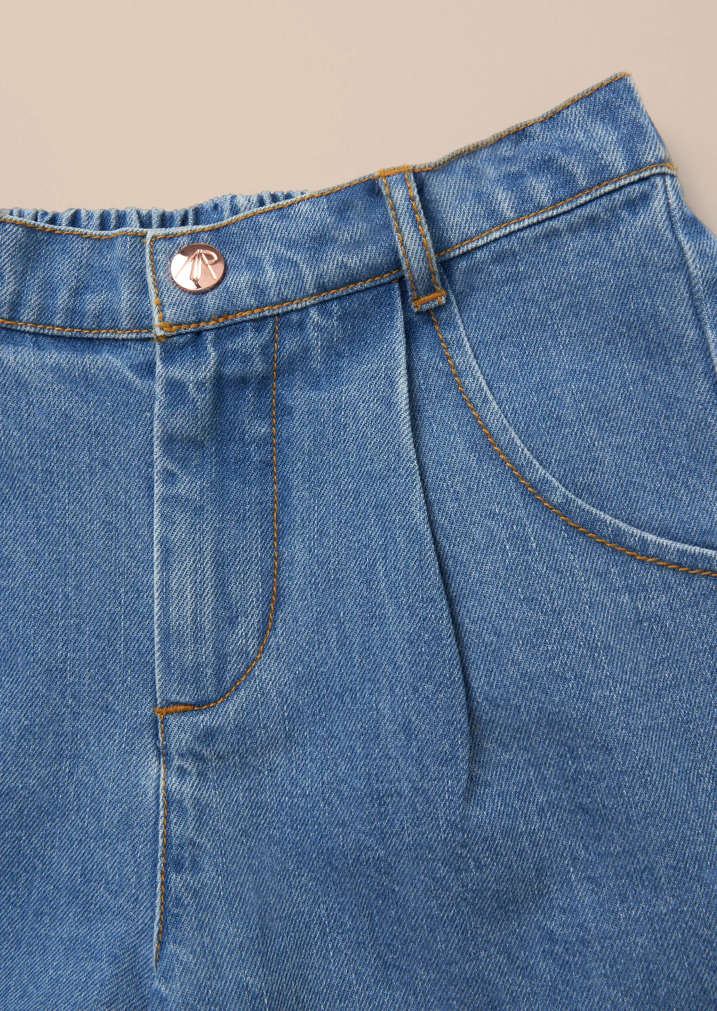 Rochelle Blue Denim Short