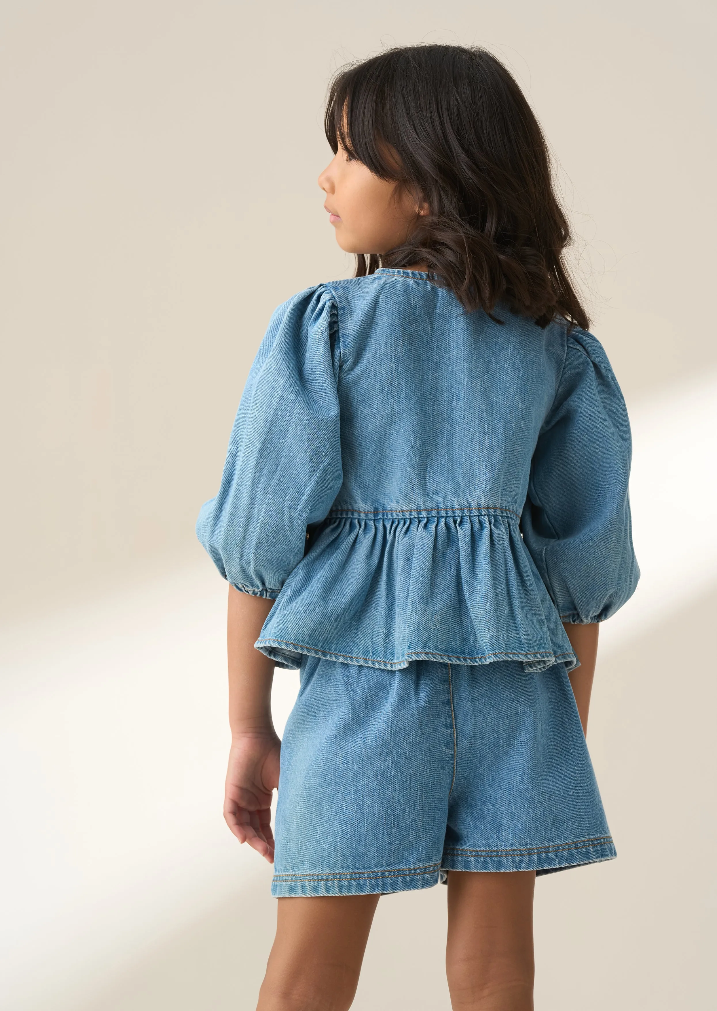 Rochelle Blue Denim Short