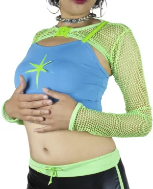 ROCKER MESH SHRUG