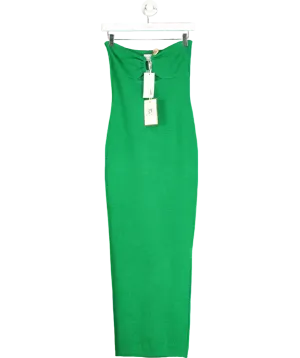 Runaway The Label Green Luna Midi Dress UK 8