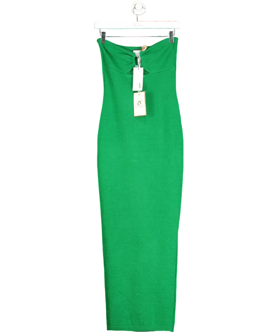Runaway The Label Green Luna Midi Dress UK 8
