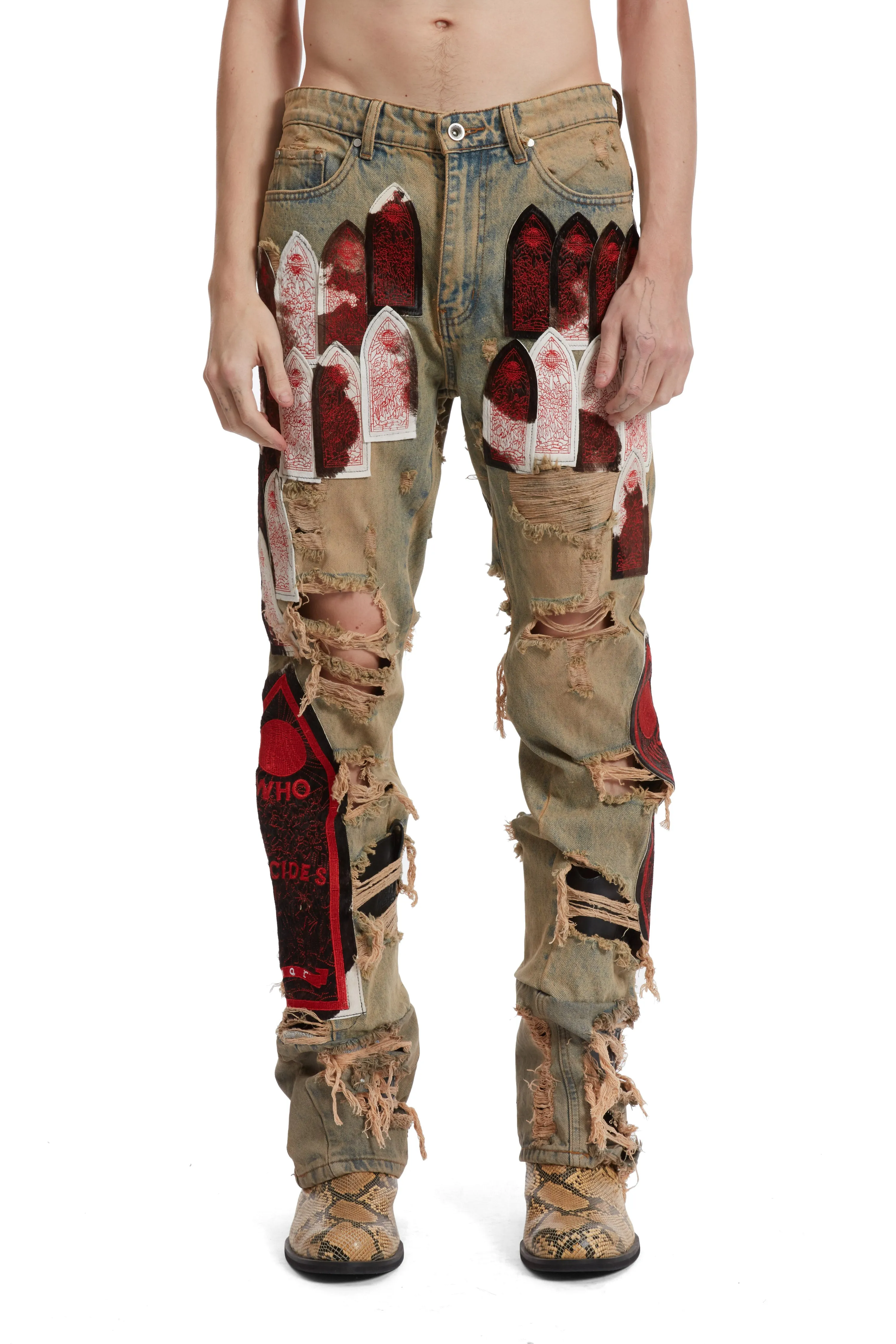 SANGRE PATCH DENIM