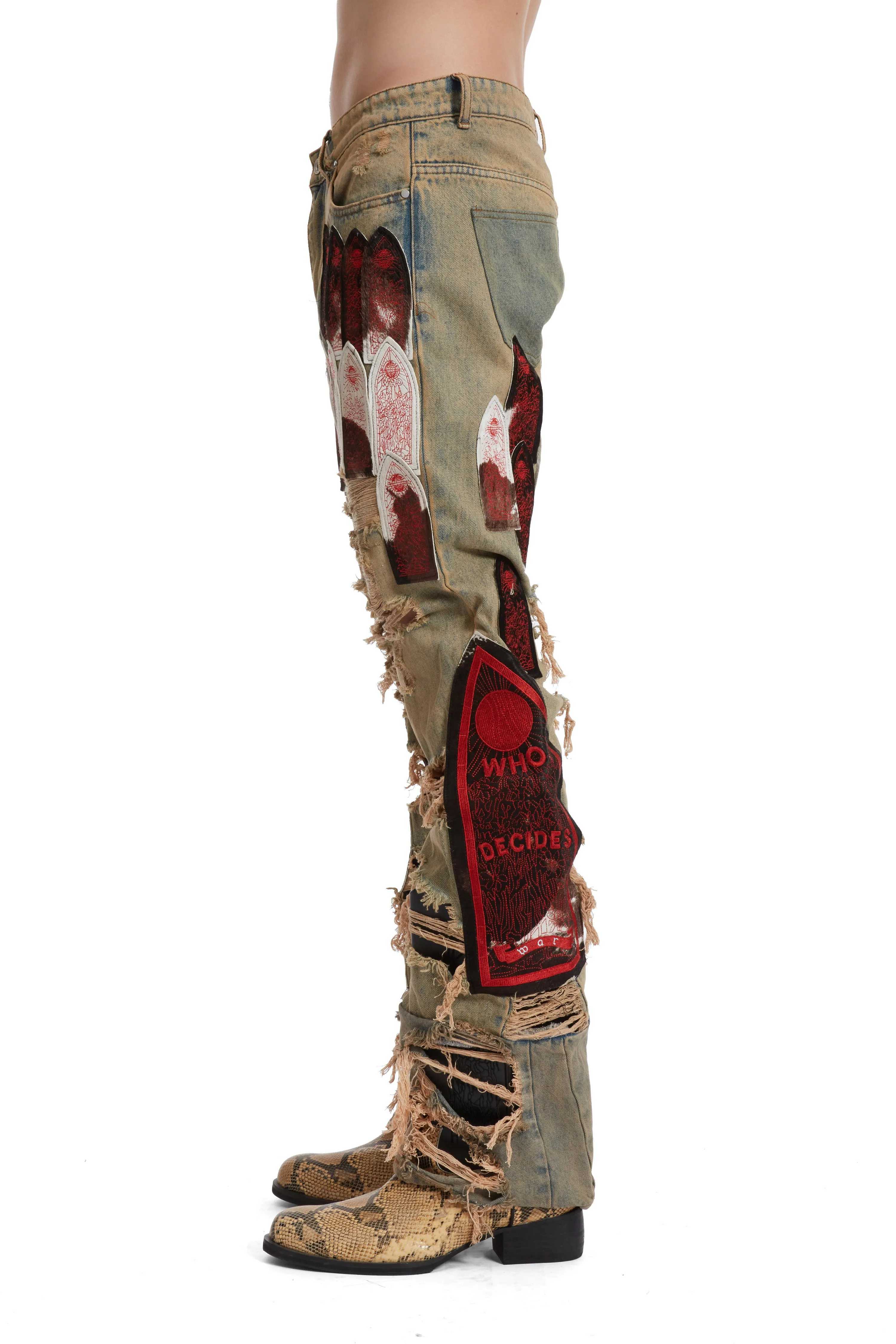 SANGRE PATCH DENIM