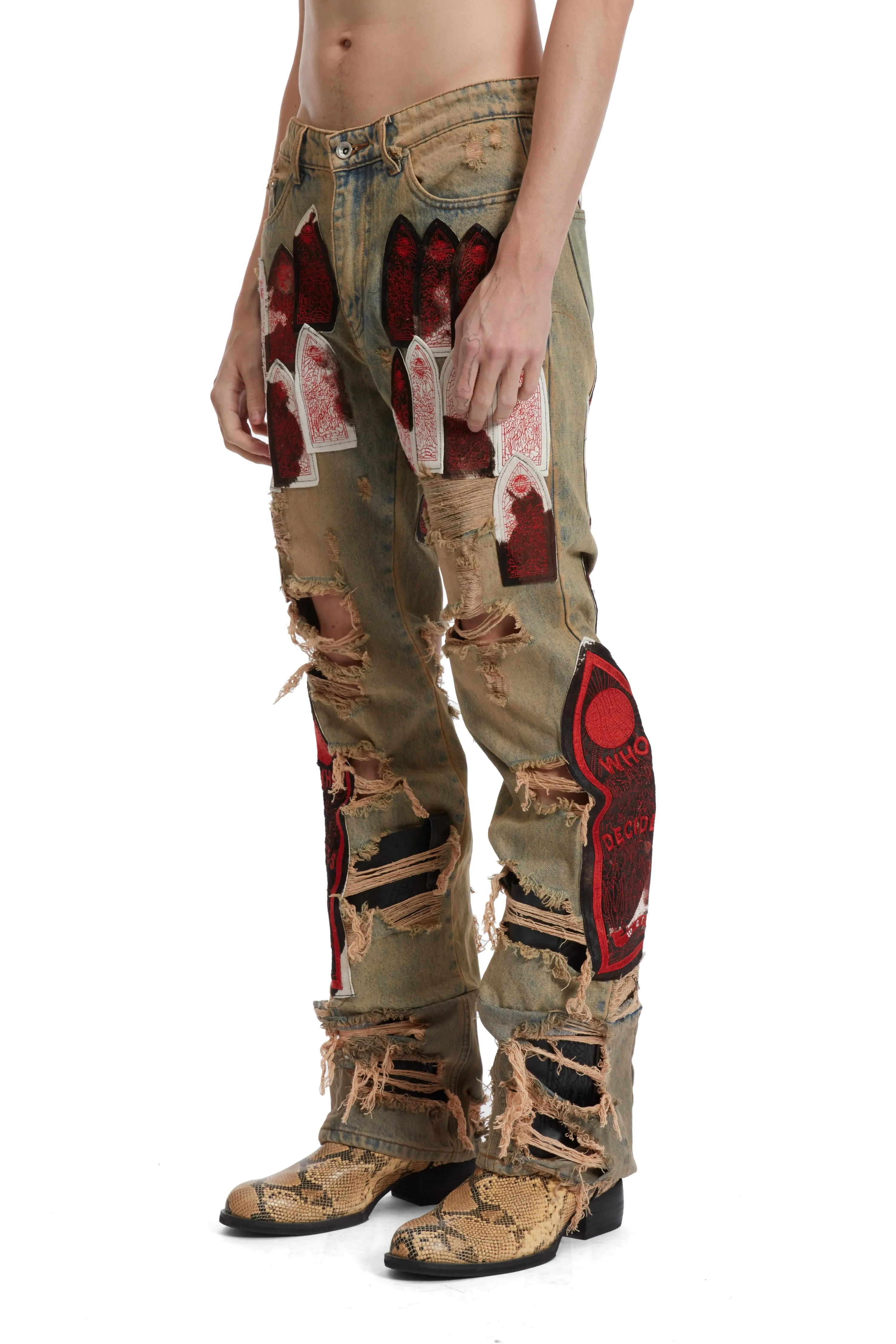 SANGRE PATCH DENIM