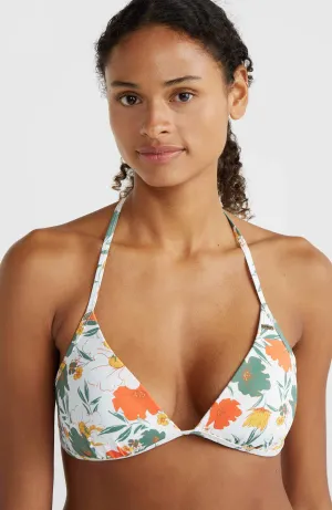Sao Bikini-Oberteil | White Bluemchen